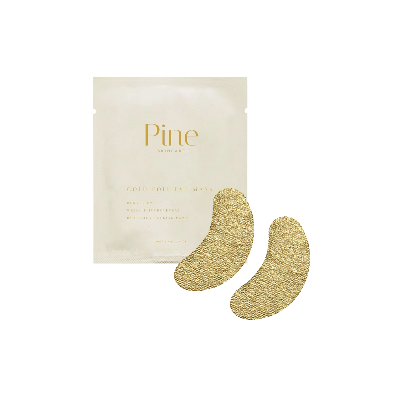 Gold Foil Eye Mask (10 pairs)