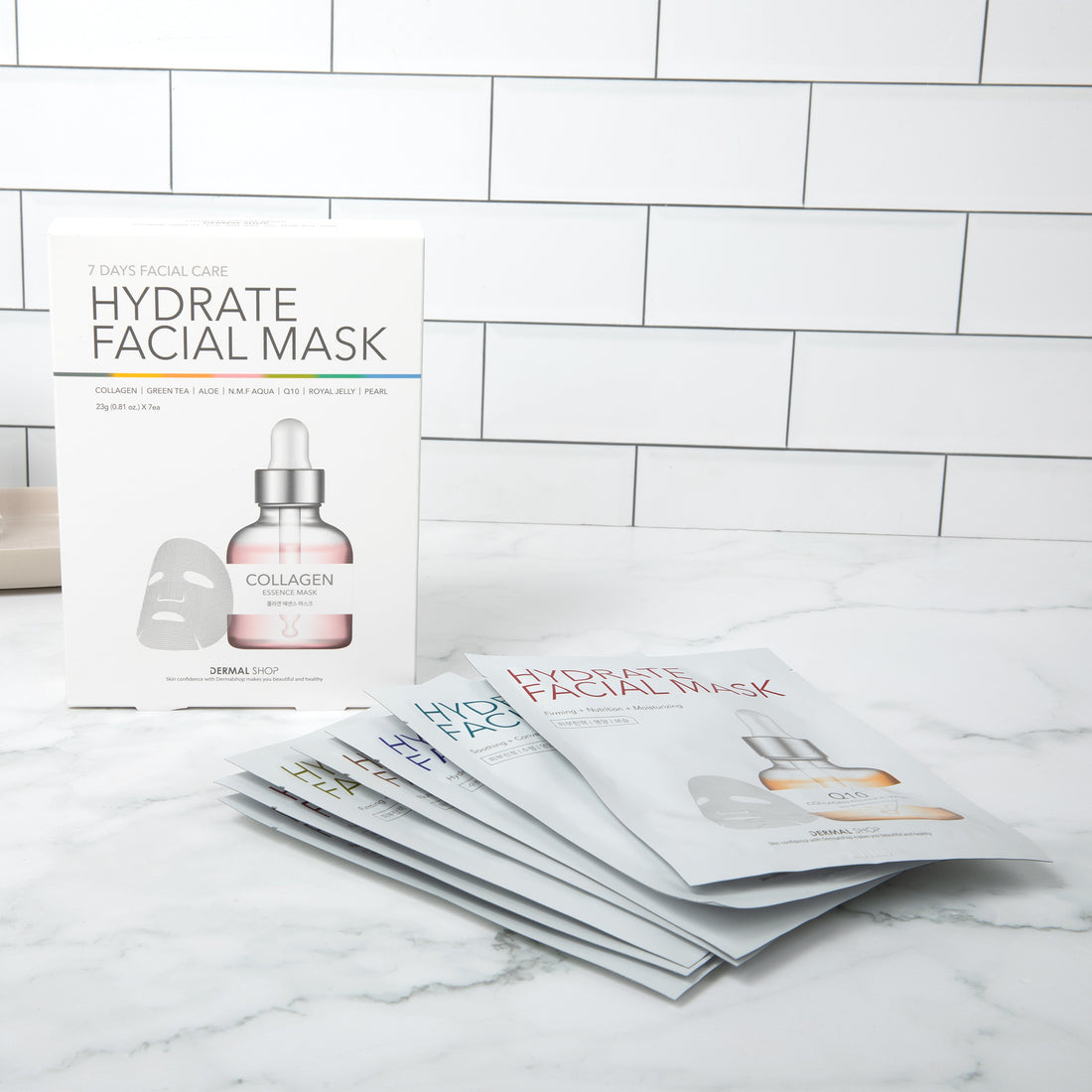 Hydrate Facial Mask 7 Masks Pack- (10 box Wholesale)